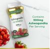 Nature's Bounty Ashwagandha Gummies; Mixed Berry; 300 mg; 60 Count